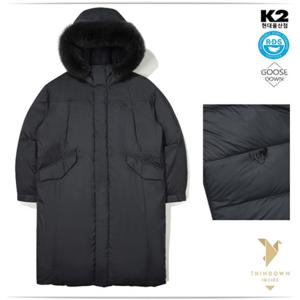 K2 양말증정 수지다운 겨울 행사 씬에어 야상 구스 롱다운RDS KWW24560
