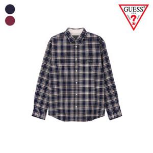 [게스][본사] 체크 셔츠 MM4W8290