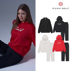 푸마골프 25FW 최신상 여성용 보머점퍼+후드+팬츠 총 3종