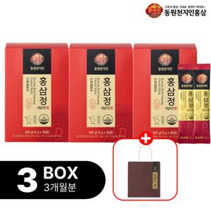 동원 천지인 홍삼정 데일리진 3박스 + 샤피에서만 쇼핑백 1장
