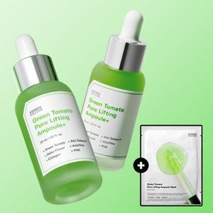 [1+ 1 81%할인]성분에디터 600만병 완판 그린토마토 모공앰플 30ml+마스크팩 1매[정가 74,000원]