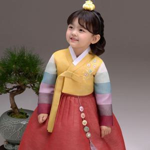[더예한복]QT398-세이아씨 여아한복 아동한복