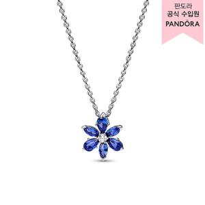[판도라(주얼리)][백화점 보증서 제공]스파클링 블루 허바리움 클러스터 네크리스_392387C02_B