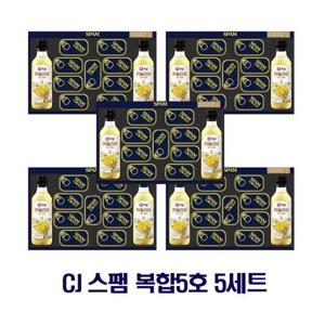 CJ 스팸 복합5호 5세트 쇼핑백포함  명절선물