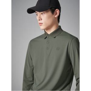 빈폴골프 [Essential] 남성 투톤 칼라 티셔츠  올리브 BJ4141B70J