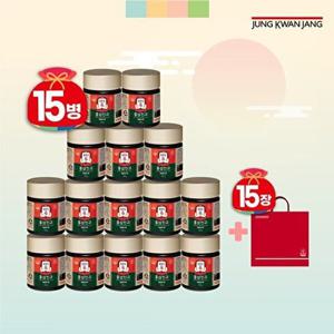 [정관장]홍삼진고 15병(100g15병)+쇼핑백15장