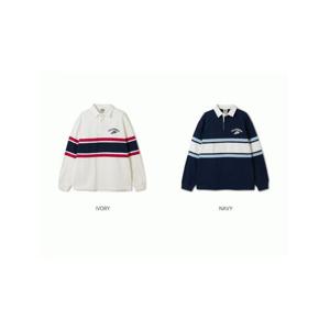[후아유] 공용 컬러블럭 맨투맨 / Rugby Colorblock T-shirt WHMAF2261U