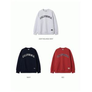 [후아유] 공용 캘리포니아 패치 맨투맨 / California Patch Sweatshirt WHMWF2223U