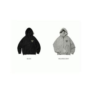 [후아유] 공용 오버핏 바시티 로고 후드집업 / Varsity Logo Hood Zip-up WHMZF1191M