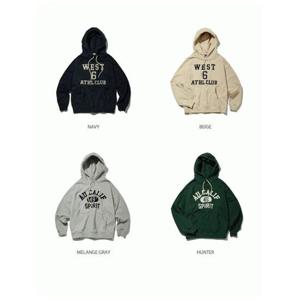 [후아유] 공용 바시티 로고 후드 맨투맨 / Varsity Logo Hoodie WHMHF1191M