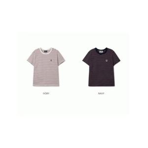 [후아유] 여성용 스티브 멀티 스트라이프 반팔티/ Steve Multi Stripe T-shirt(F) WHRSF2531F