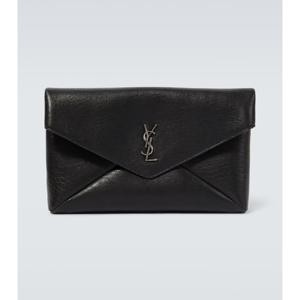 생로랑 Cassandre Envelope 라지 레더 파우치 P00884214