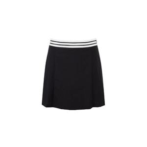 와이드앵글골프반바지 KQJ WWM25Q34Z1 TO TECH LIKE 펀칭믹스 플레어 밴딩 큐롯 L (Black)