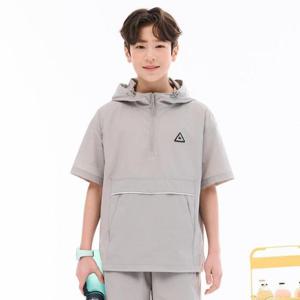 오션스카이 HC04 파이핑 후드 아노락 반팔 티셔츠 EBJB5811D0M