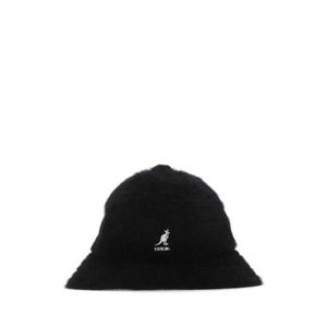 KANGOL 블랙 앙고라 블렌드 퍼고라 캐주얼 모자 K3017ST BK001