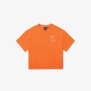 휠라반팔티 TQJ FK2RSG2101X-ORG 에센셜 컬러 티셔츠