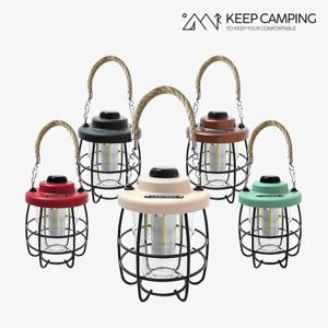 [KEEP]KEEP 캠핑 LED 충전식 로프 스트랩 감성 랜턴 걸이형 C타