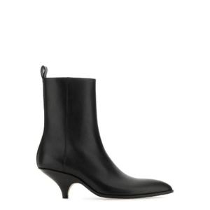 Bally 사이드 지퍼 포인티드 토 부츠 LEAH55WB450L U901 TP934550236
