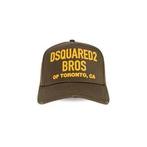 Dsquared2 디스트레스드 야구 모자 BCM051705C00001 8102 TP934859063