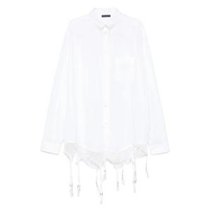 발렌시아가 셔츠 831656 TRO37 9000 WHITE
