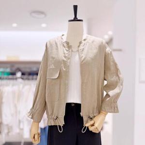 [오프리미츠]M24JP1601_린넨 집업 점퍼