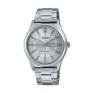 카시오 MTP-V006D-7C 남성 라운드 아날로그 메탈 손목 시계