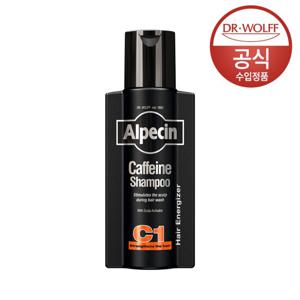 알페신 카페인 샴푸 C1 블랙 에디션 250ml (모발 및 두피 강화)