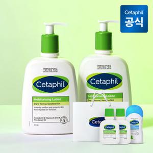 세타필 모이스춰라이징 로션 473ml 2개+로션 29ml 2개+바디워시 50ml