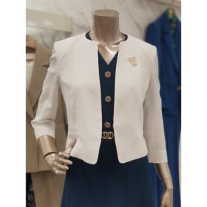 [미니멈]라운드넥 숏 재킷 MYBGWJ4040