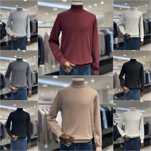 [레노마캐주얼]25년 신상 F/W 부드러운 반폴라 남성필수아이템 니트 8종1택  RRCIKT008A EK3