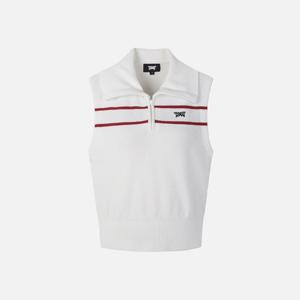 PXG골프조끼 UQC PIPCW4207-41 여성 하프집업 니트 베스트