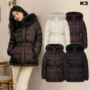 K2 KWW25550 [수지착용] 여성용 폭스퍼 구스다운 GOLDEN K95 베이글 FOX W - KWW25550-GS