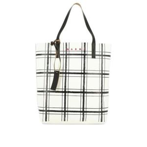Marni 그래픽 프린트 투톤 탑 핸들 백 SHMQ000A16P6052 ZO651LILYWHITEBLACK TP948798798