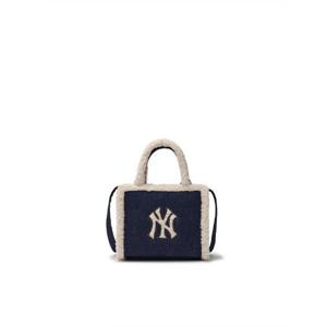 MLB토트백 PQJ 3AORS0746-50NYD 베이직 무스탕 스몰 토트백 뉴욕양키스