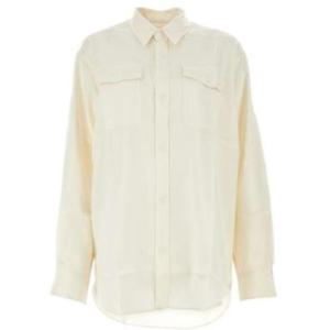 AMI Ami Shirts Ivory UJK224CU0001185