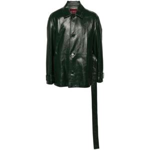 GUCCI 803533XNA3I3064 Trench in pelle lucida