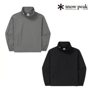 스노우피크 [택가 129,000원]루트 여성 터틀넥 긴팔 티셔츠 (S24SWRHT61A)