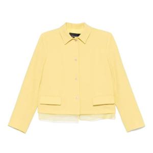 파비아나필리피 크롭 플랩 포켓 버튼 재킷 GCD265F314D822 780