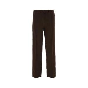 MIU MIU Brown stretch viscose blend pant MP1935SOOO18FQ F0324