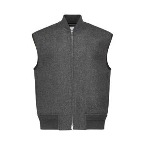 보테가베네타 니트 베스트 837084 V4CB01307 Charcoal melange