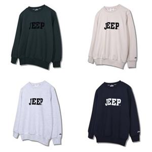 [JEEPKIDS(지프키즈)] 대문자 빅지프 후로피 맨투맨 KO3TSU803MW