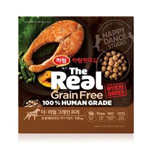 [하림펫푸드] 더리얼 GF 오븐 연어어덜트 1.6kg