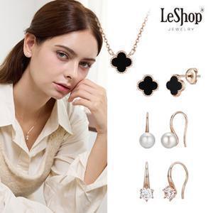 14K 클로버&포인트 팔찌 목걸이(GoldPlated) 택1_LGS001