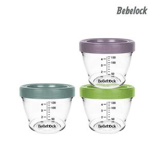 [베베락]포네르 트라이탄 이유식 용기 130ml(3P)