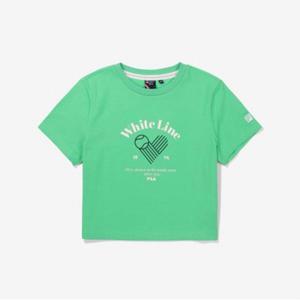 [FILA] 테니스 라이프 크롭티셔츠 (FS2RSF2361F_AGR)