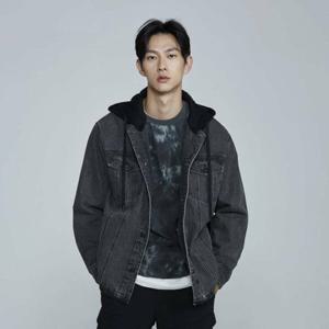 [버커루]남녀공용 오버핏 후드 레이어드 셔츠형 자켓(B225DS160P