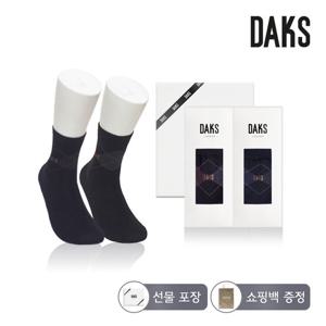 닥스양말 신사 단목 다이아 2족세트 24352