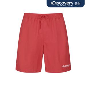 [디스커버리] 남성 베이직 풀밴드형 보드숏 (RED) DMSB71043-RDS
