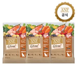 [N] ANF 고양이 식스프리플러스 체험팩 40g 3개입