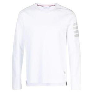 톰브라운 긴팔 티셔츠 MJS245A07323 100 WHITE